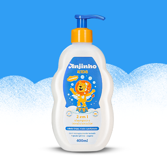 Shampoo 2 em 1 Meninos 400ml